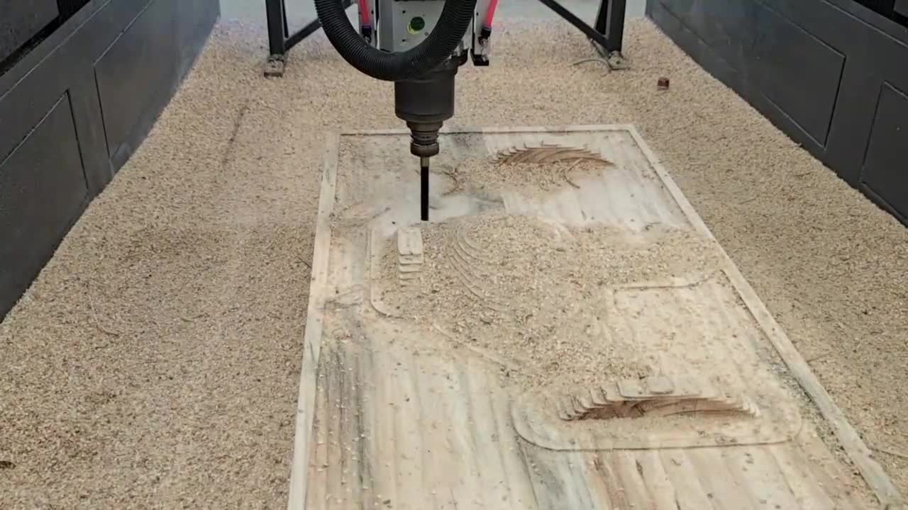 4 Axis CNC router with ATC