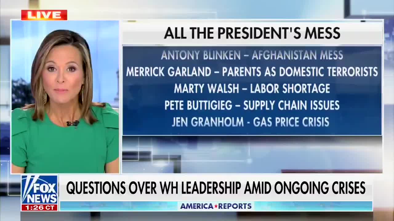 Fox News highlights the "leadership crisis" under Joe Biden