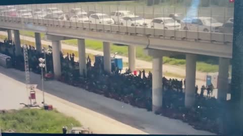 Weekend Border Invasion Footage