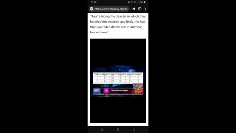 MARICOPA RESULTS. SHOCKING. BIDEN LOST AZ.