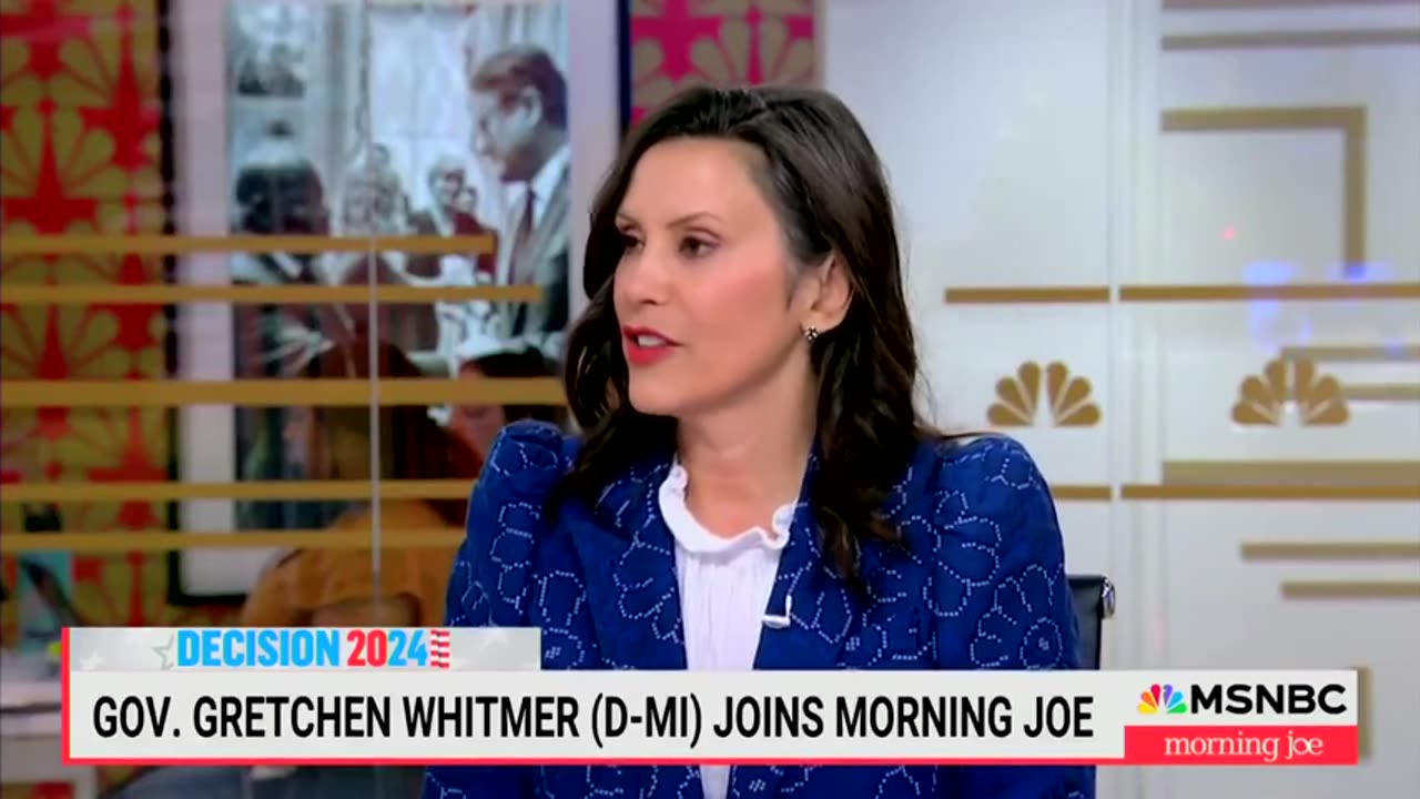 I do wear leather a lot," says Kamala VP contender Gretchen Whitmer