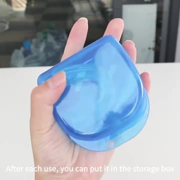 Stop Snoring Bruxism Silicone Mouth Guard Improve Sleeping