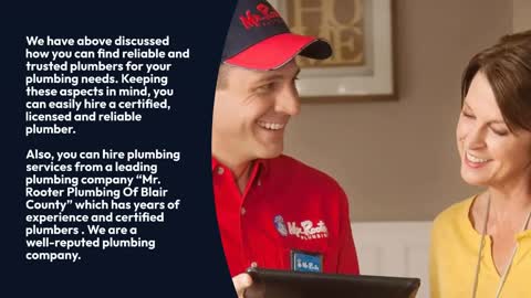 How Do You Select a Reliable Plumber?