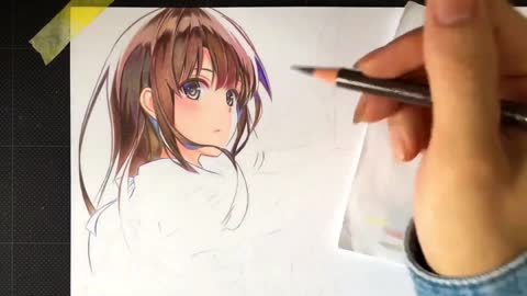 The detailed design of a young girl