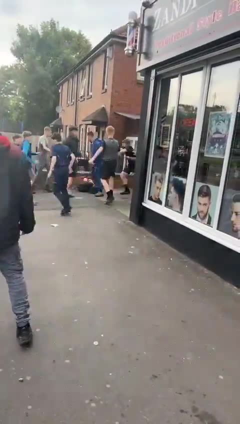 Newcastle England civil unrest