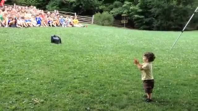 15 Month Old Controls 500 Boys at Camp Rockmont