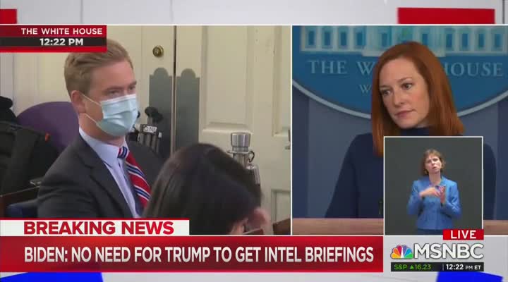 Psaki Gets Snippy With Fox News