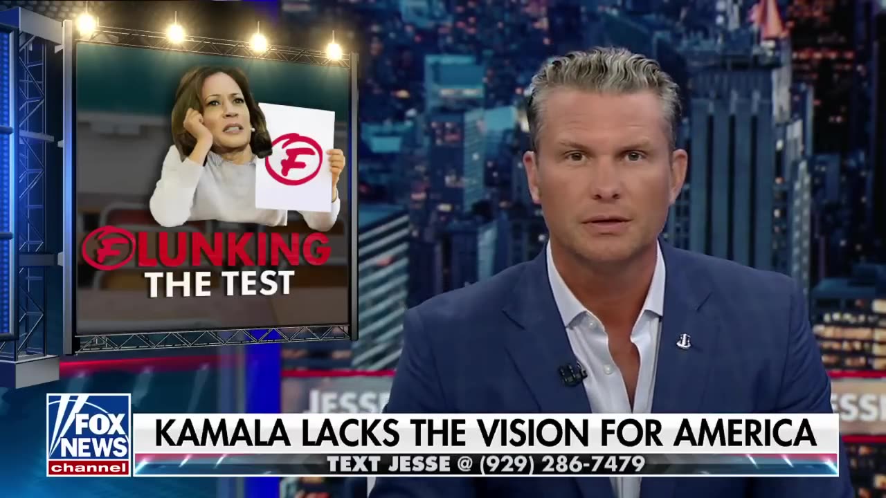 Pete Hegseth Kamala Harris couldn't answer the easiest question