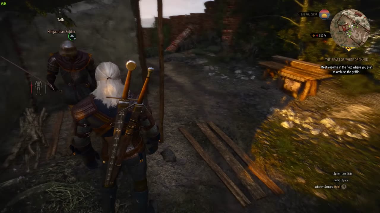 THE WITCHER 3-WildHunt |The Beast of White Orchid| |Ask the Herbalist about buckthorn {Video 003}