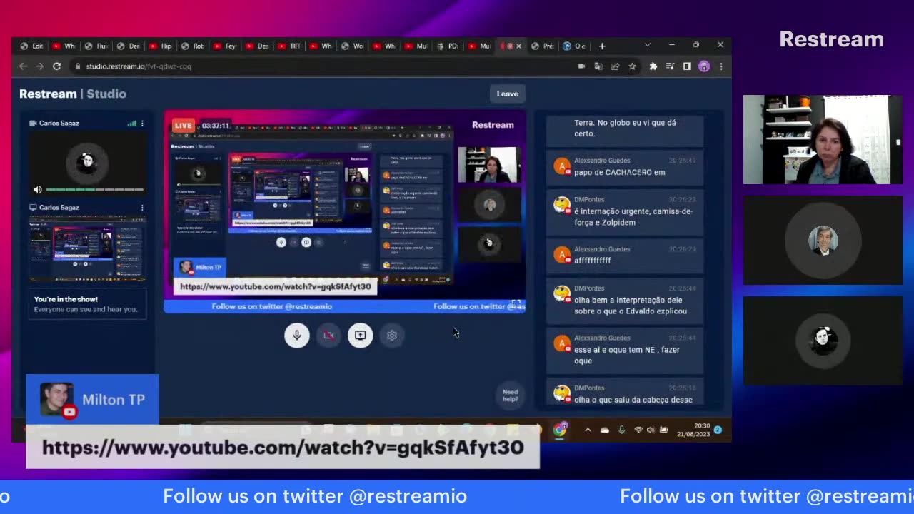Ivete - 8rmK0TIf_6A - Feliz por Live com Milton e Edvaldo e novo Stream