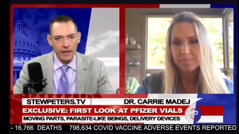 Dr. Carrie Madej & Stew Peters- The Hydra parisite added to vaccines "They are immortal "