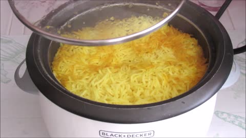 How to Cook Basmati Yellow Rice