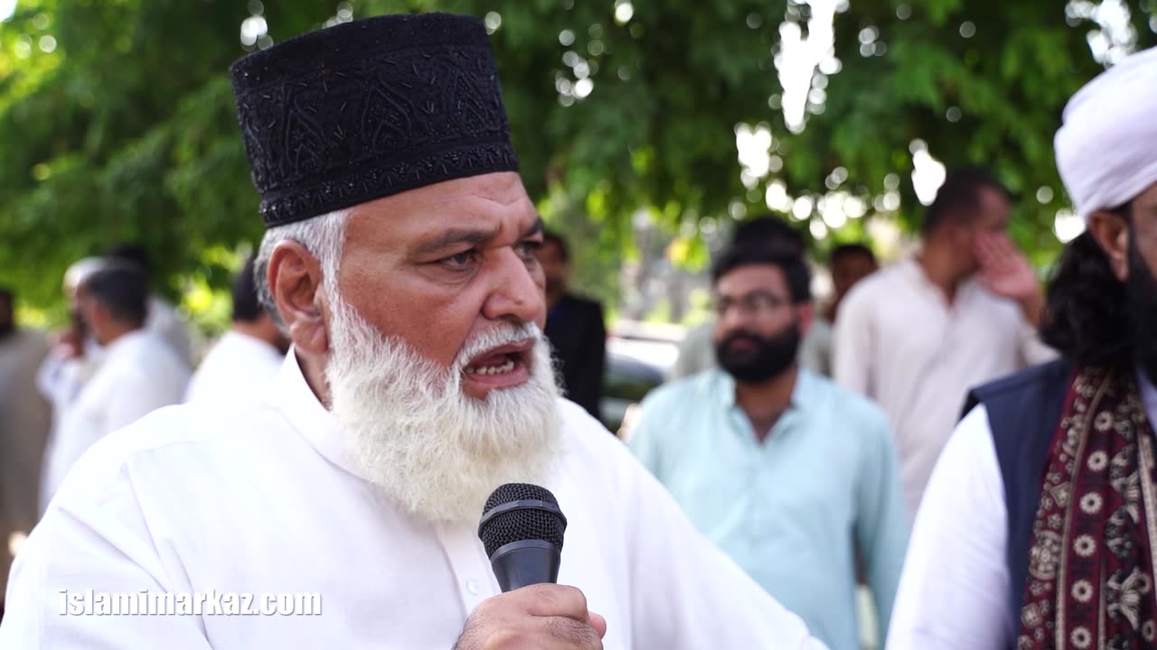 Speech - Peer Ghulam Rasool Awisi | Aalmi Youm Tufan ul Aqsa - Yekjehti Falasteen, Lebnan March