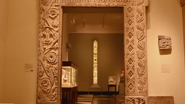 Hallway in a Museum