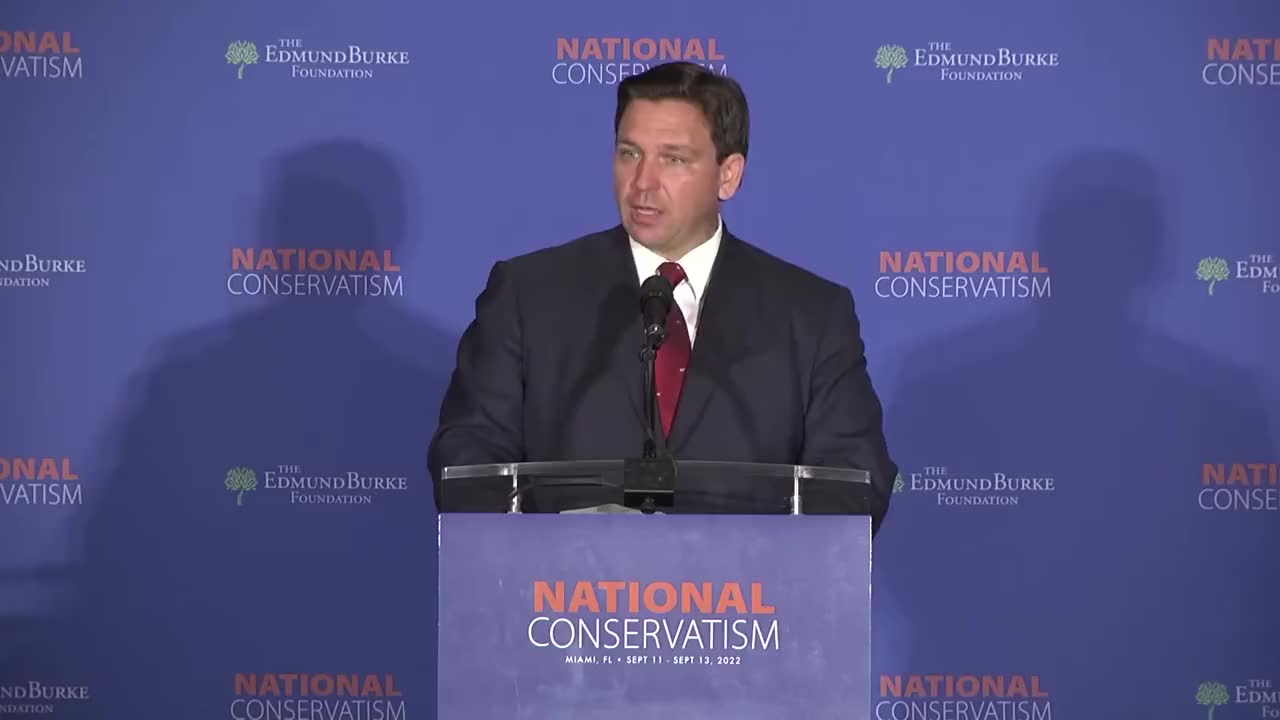 Florida Gov. DeSantis: Grow A Backbone And Stand Your Ground!