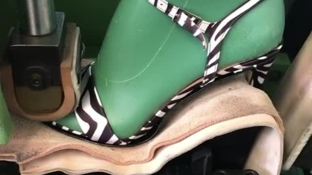 It's fun to make a pair of heels