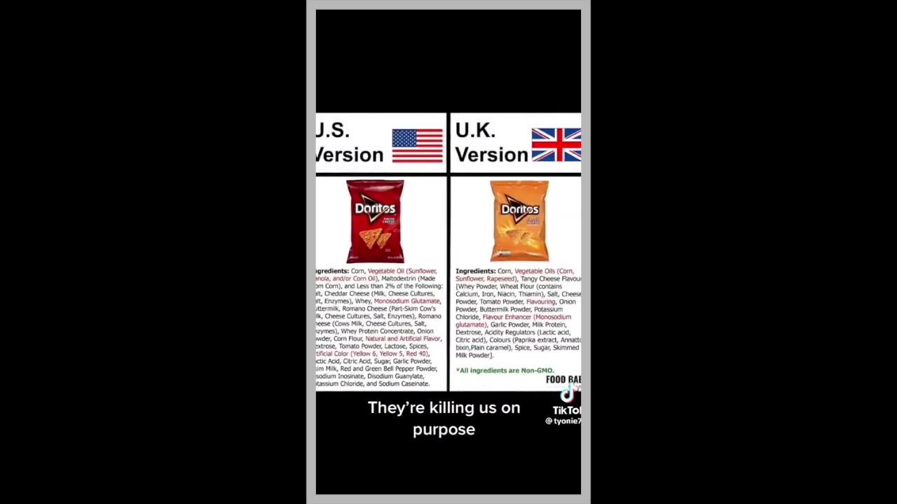 American Food vs. The World: Ingredient SHOCKER!