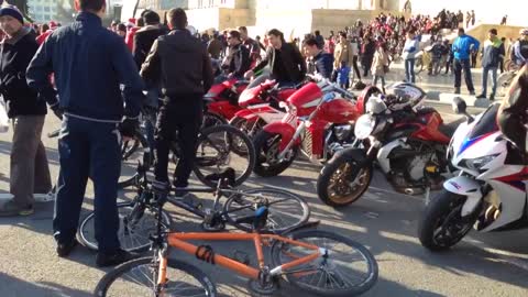 Critical Mass Baku new Year 2014-2015