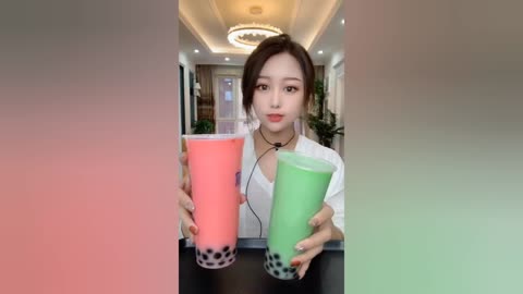 [ASMR Boba bubble tea jelly mukbang asmrfood