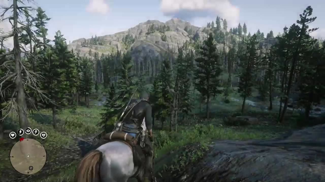 Red Dead Redemption 2 Cougar Attack