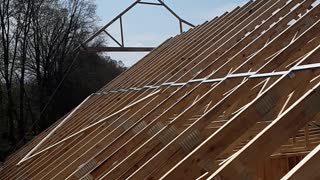 Setting trusses