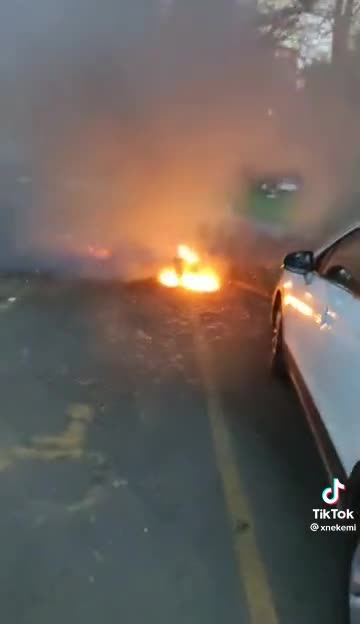 But e- scooters are only small. So what if someone keeps it in their hi rise apartment".