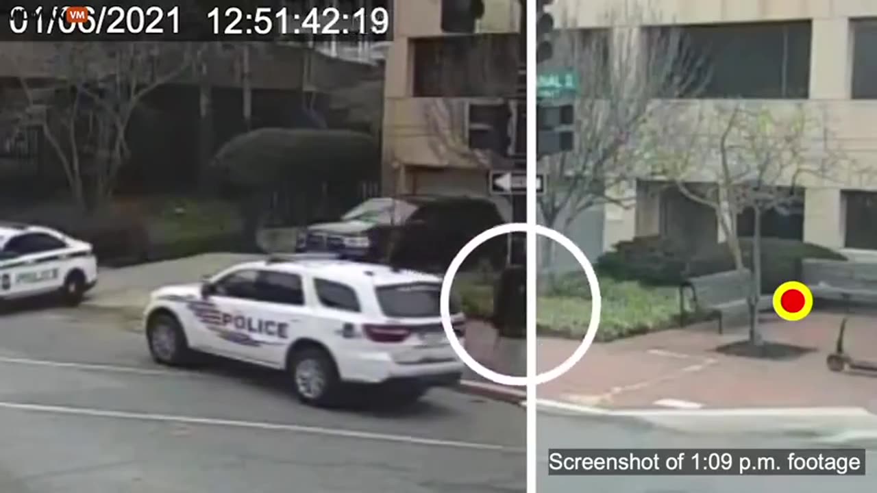 NEW CCTV FOOTAGE SEEMS TO SHOW DC POLICE 💣 PLANTING THE PIPE BOMB ON JAN 6TH