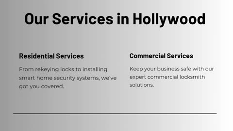 Welcome to Level Up Locksmith in Hollywood California