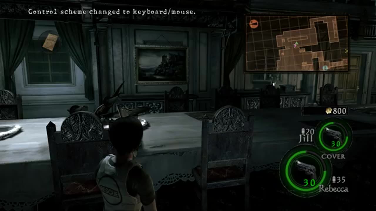 Resident Evil 5 (Rebecca&Jill) Lost In Nightmares Gameplay/Get a shield [2K]