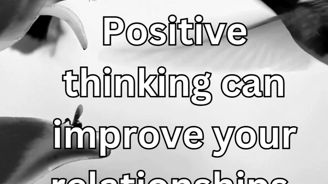 Positive Thinking matters..!!