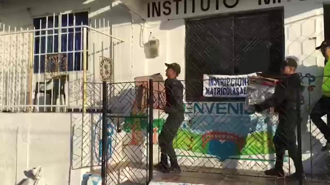 Colegio en San Isidro era usado como acopio para la distribución de drogas