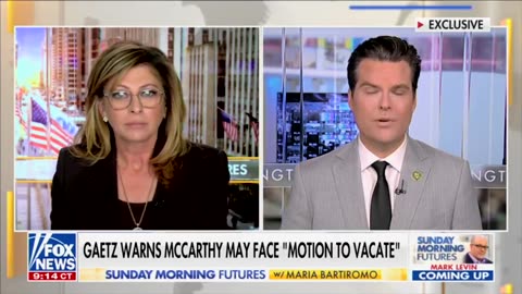 Matt Gaetz CLASHES With Maria Bartiromo Over Speaker McCarthy's Failures!