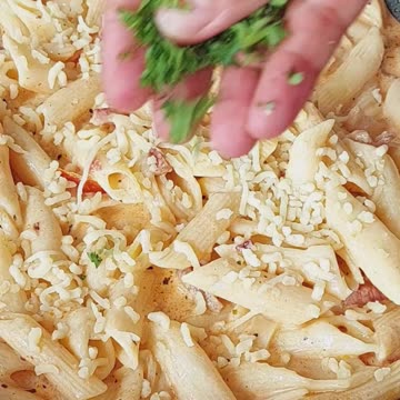 Spicy Pasta with Salami 🍝 🌭 #Pasta #Recipe #homemade #cooking #recipe #howtocook