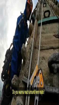 Brave Worker Tackles Light Bulb Change on UK's Tallest Cathedral Spire