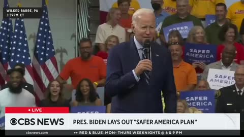 Biden to a child in the crowd: 'How are you baby.. How old are you?