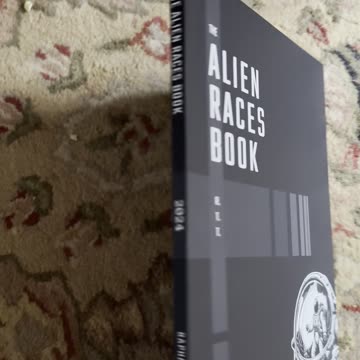 The Alien Race Book (HARD COPY)