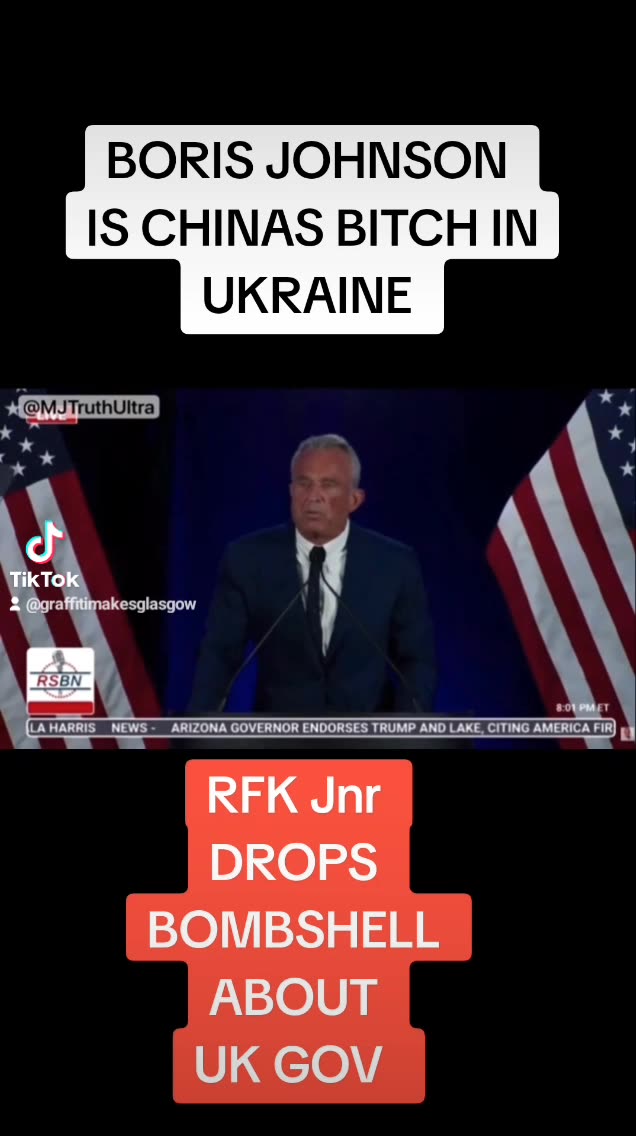 BOOM 💥 RFK JR SPEAKS OUT on 🇺🇸US🇬🇧UK Ukraine TAKEOVER !!