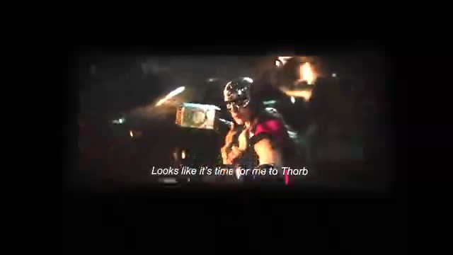 'it's Thorbin' time!' audience reaction