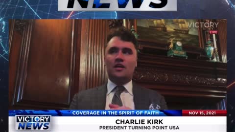 Victory News w/Charlie Kirk: It's the FIRST Amendment! (11.15.21-4pm/CT)