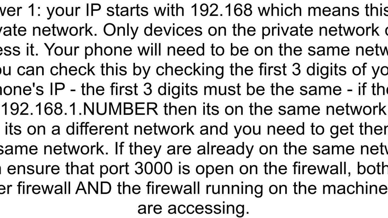 ERR_ADDRESS_UNREACHABLE to opening my localhost in Chrome Android