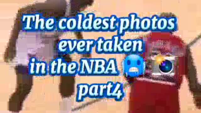 The Coldest photos ever taken in the NBA part 4