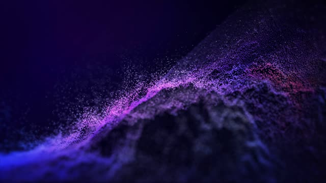 Particle Effect Background Video