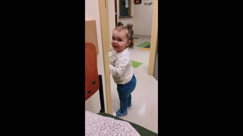 Impatient toddler is all of us at the doctor's office #Shorts-(1080p)https://www.youtube.com