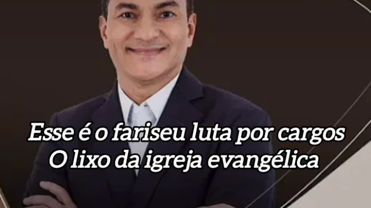 O FARISEU : MARCOS PEREIRA. EQUIVALENTE A JUDAS ! Deus não te cobra um centavo.