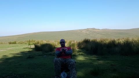 Test footage before filming a vlog overlooking beardown Tor.