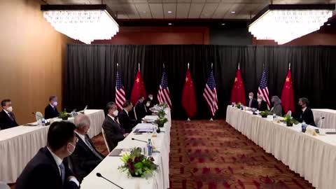 U.S., China clash at first major talks of Biden era