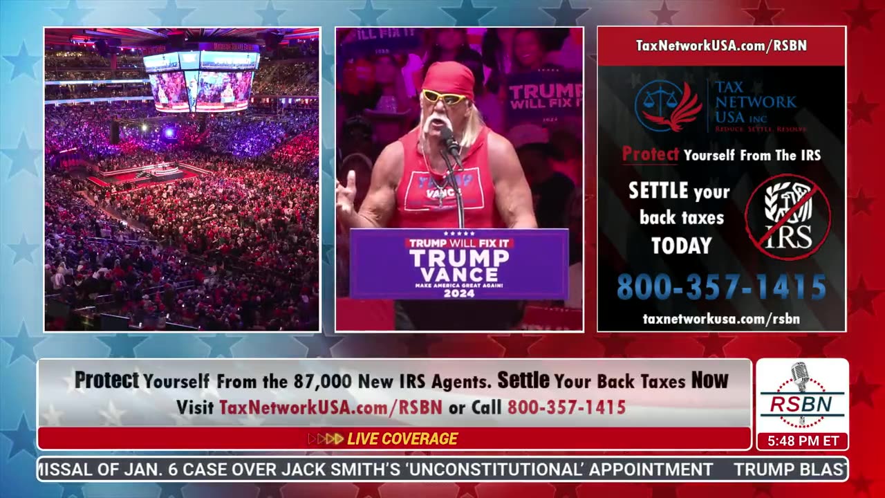 Hulk Hogan’s Full Speech at Madison Square Garden 10.27.2024