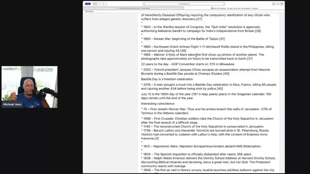 Michael Jaco Update Today: "Michael Jaco Important Update, July 8, 2024"