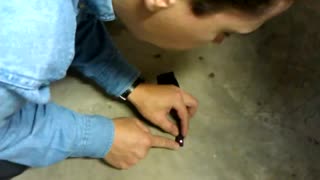 Firepiston and charcloth demo