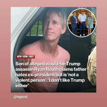 The man who try kill trump is arrested rot in hell trump always wins trump2024 9/17/24